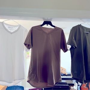 Bylt drop cut, v-neck, luxury t-shirts! x3
